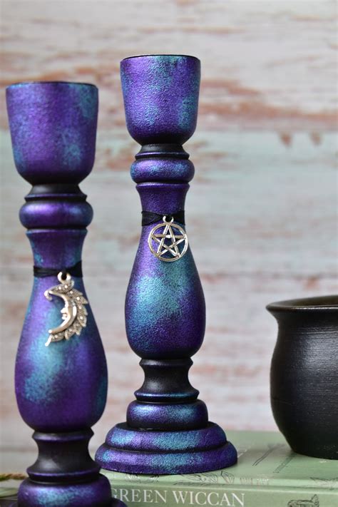 Witch hand witchy candle holder